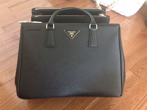 prada double tote replica|prada tote logo.